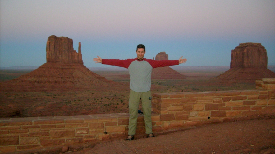 Paolo Dotta à Monument Valley