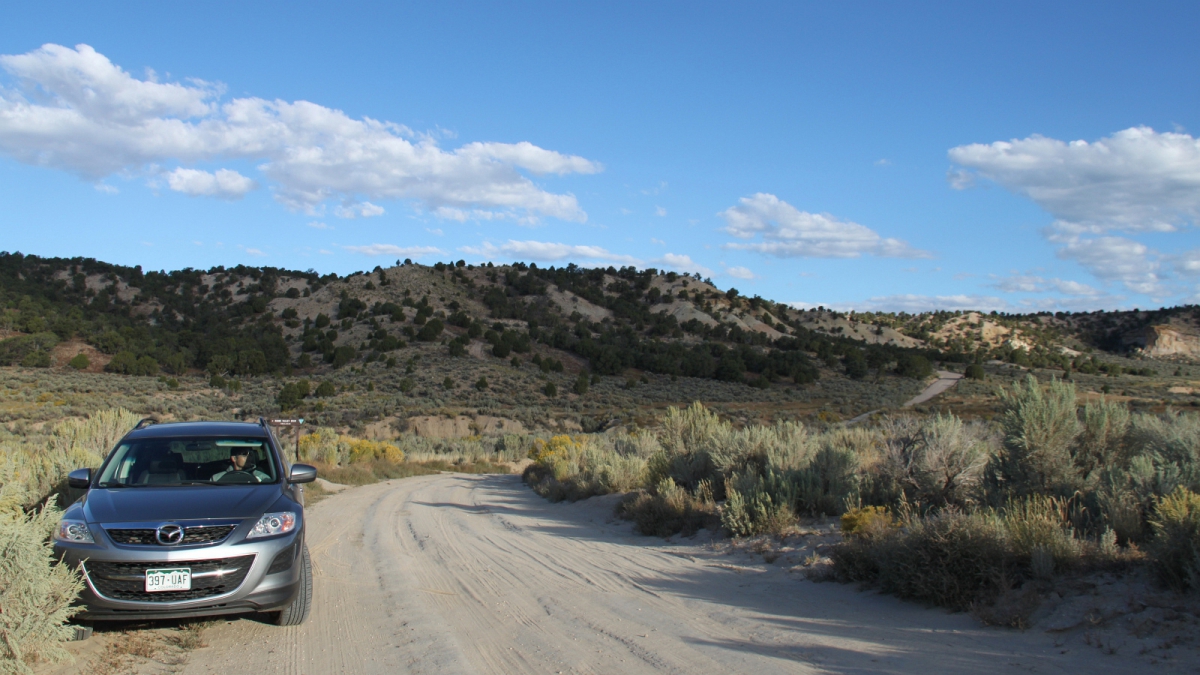 Round Valley Draw Canyon Trailhead – Cottonwood Canyon Road – Utah