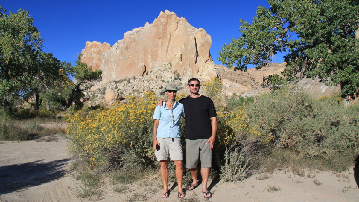 Yellow Rock – Cottonwood Canyon road – Utah