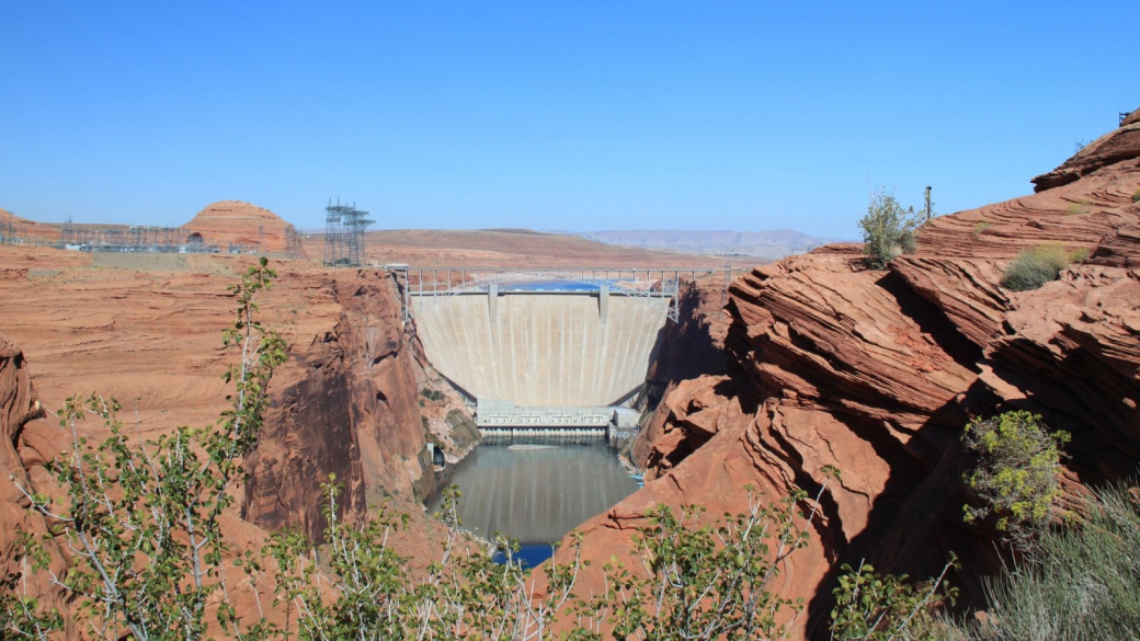 Le barrage de Glen Canyon - Glen Canyon Dam