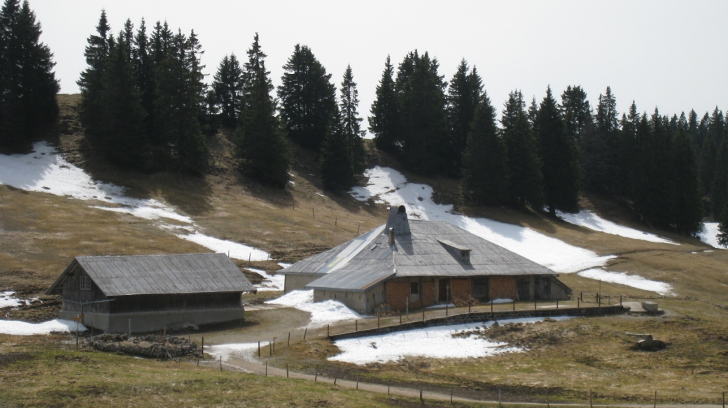 Le chalet du Couchant, sur les hauteurs de la commune d'Arzier-Le Muids.