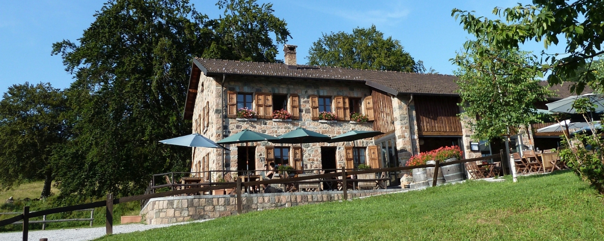 Ristorante dell'Alpe Vicania, à Vico Morcote, Suisse.