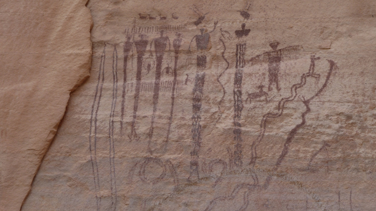Buckhorn Wash Pictograph Panel – Utah