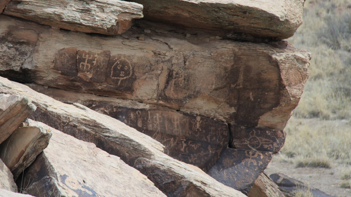 Puerco Pueblo – Petrified Forest National Park – Arizona