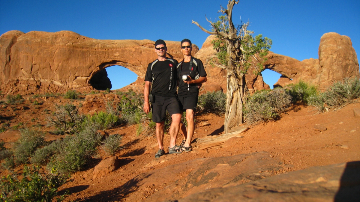 North Window – South Window – Arches National Monument – Utah