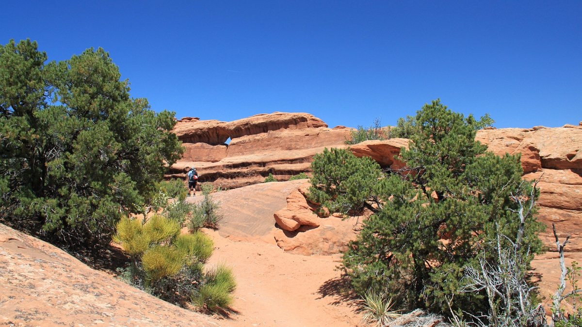 Top Story Window – Arches National Park – Utah