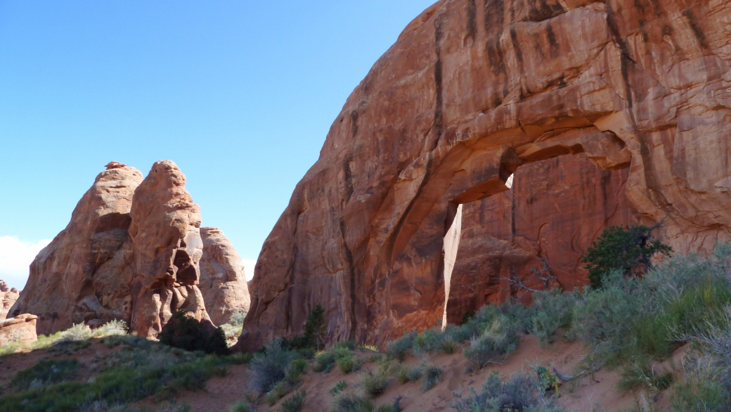 Pine Tree Arch - Arches National Park - Utah