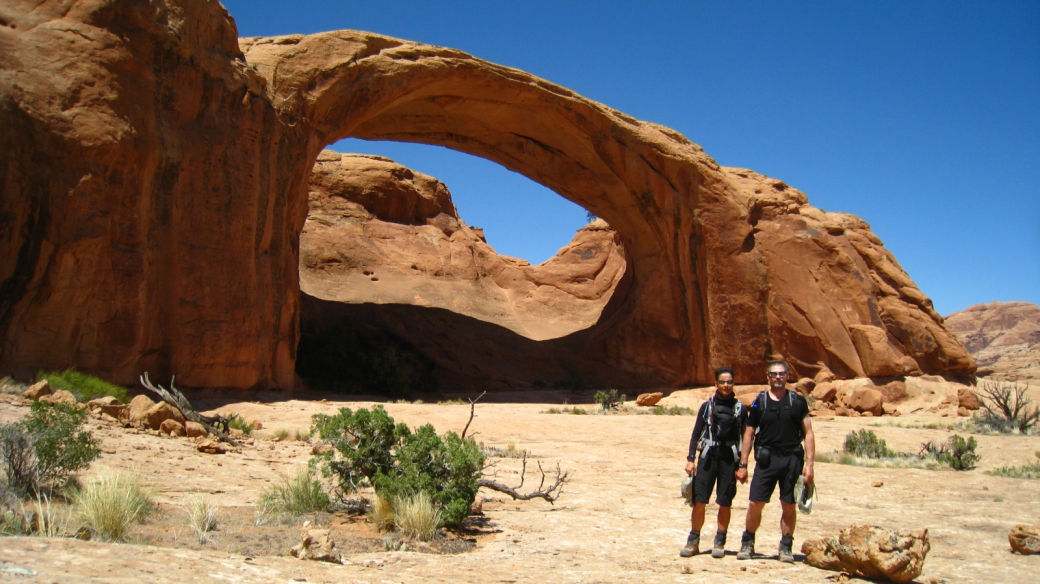 Stefano et Marie-Catherine - Pritchett Arch - Moab