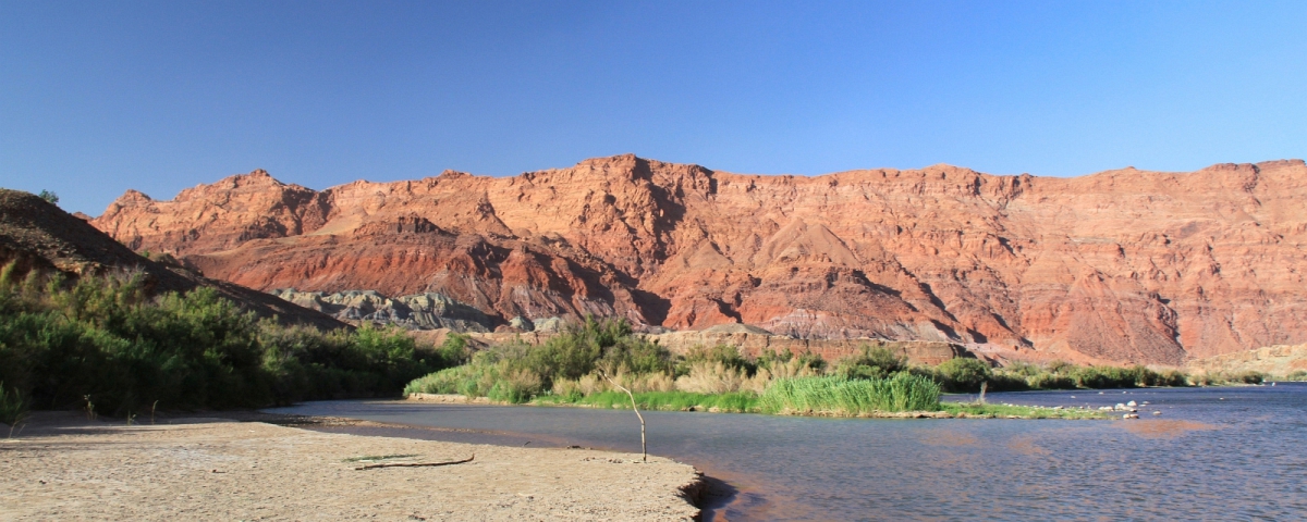 Direction Lees Ferry et Kanab