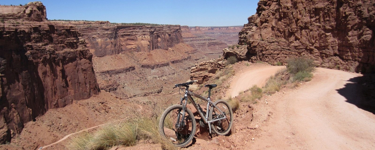 Shafer Trail et Long Canyon à Vélo