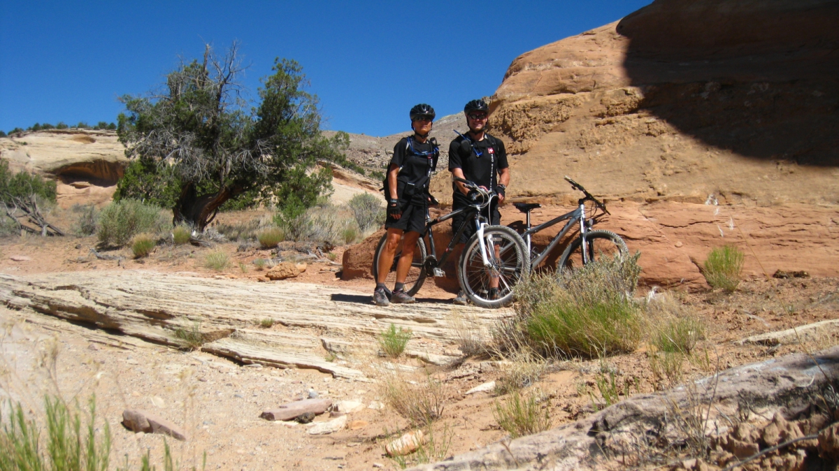 Horsethief Bench trail – McInnis Canyons National Conservation Area – Colorado