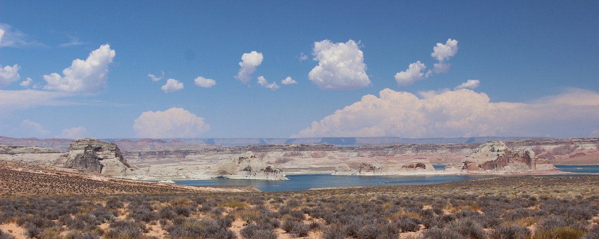 Baignade au Lac Powell