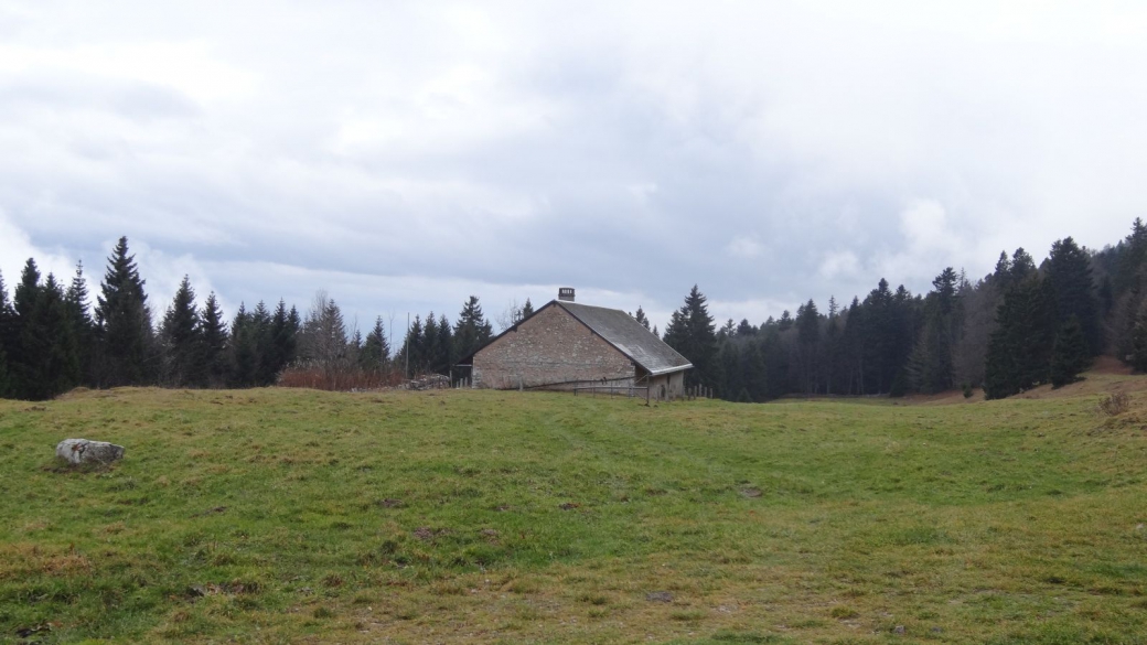 Chalet d'alpage des Frasses, sur les hauteurs de Longirod, Vaud.