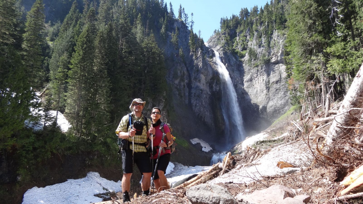 Comet Falls – Mount Rainier National Park – Washington