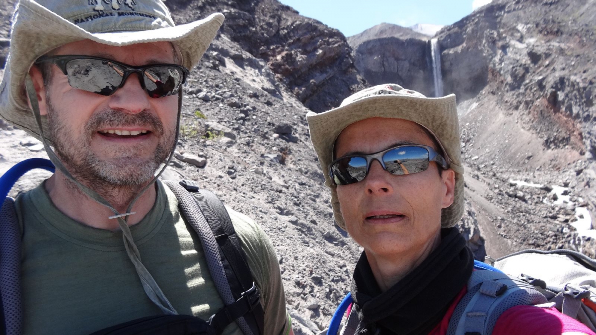 Loowit Falls – Mount St Helens National Volcanic Monument – Washington