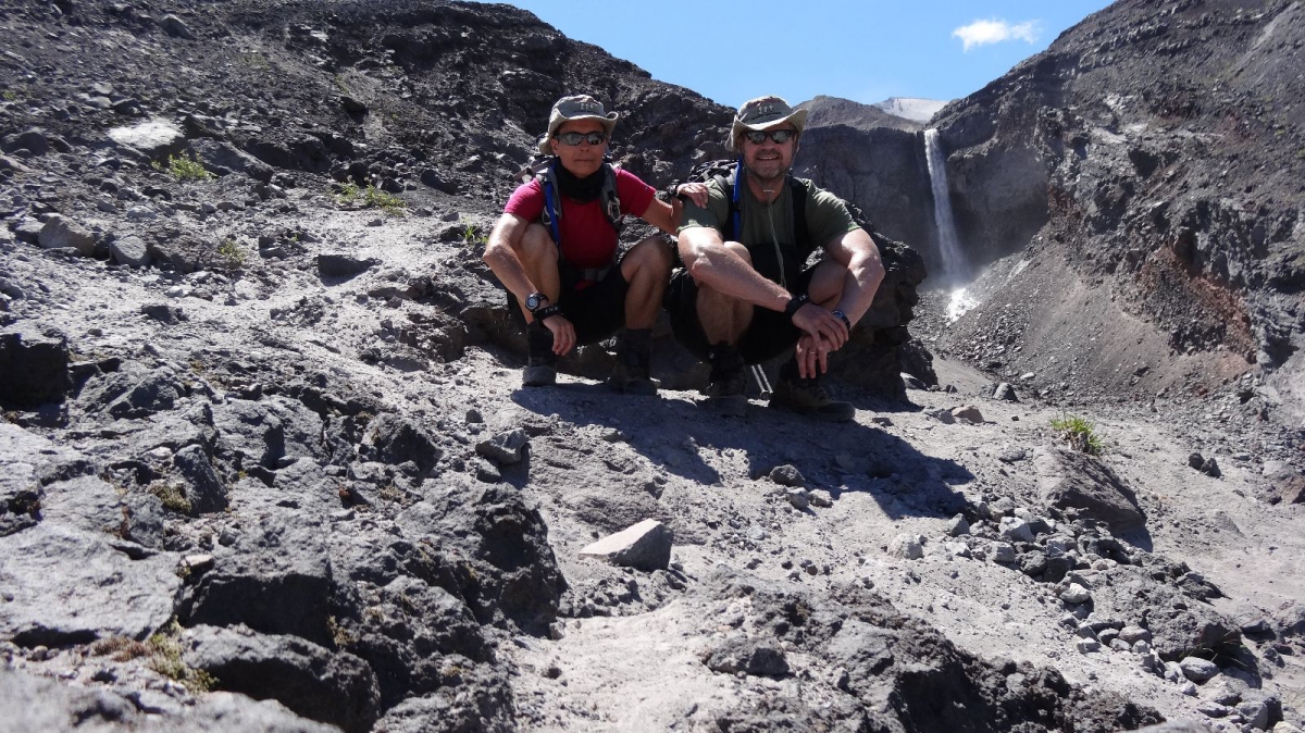 Loowit Falls – Mount St Helens National Volcanic Monument – Washington