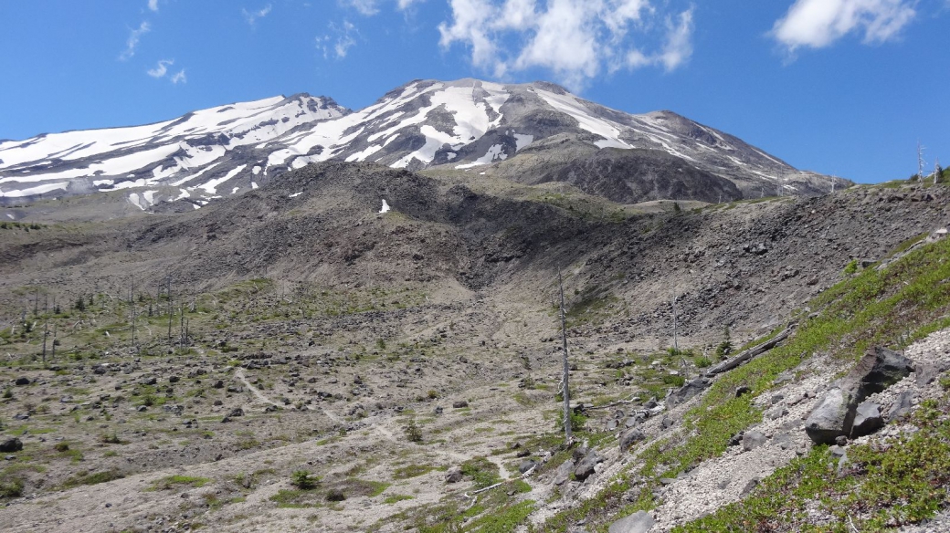 Encore une vue sur le Mont Saint Helens