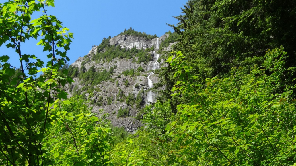 Vue sur le Mount Wow, au Mount Rainier National Park.