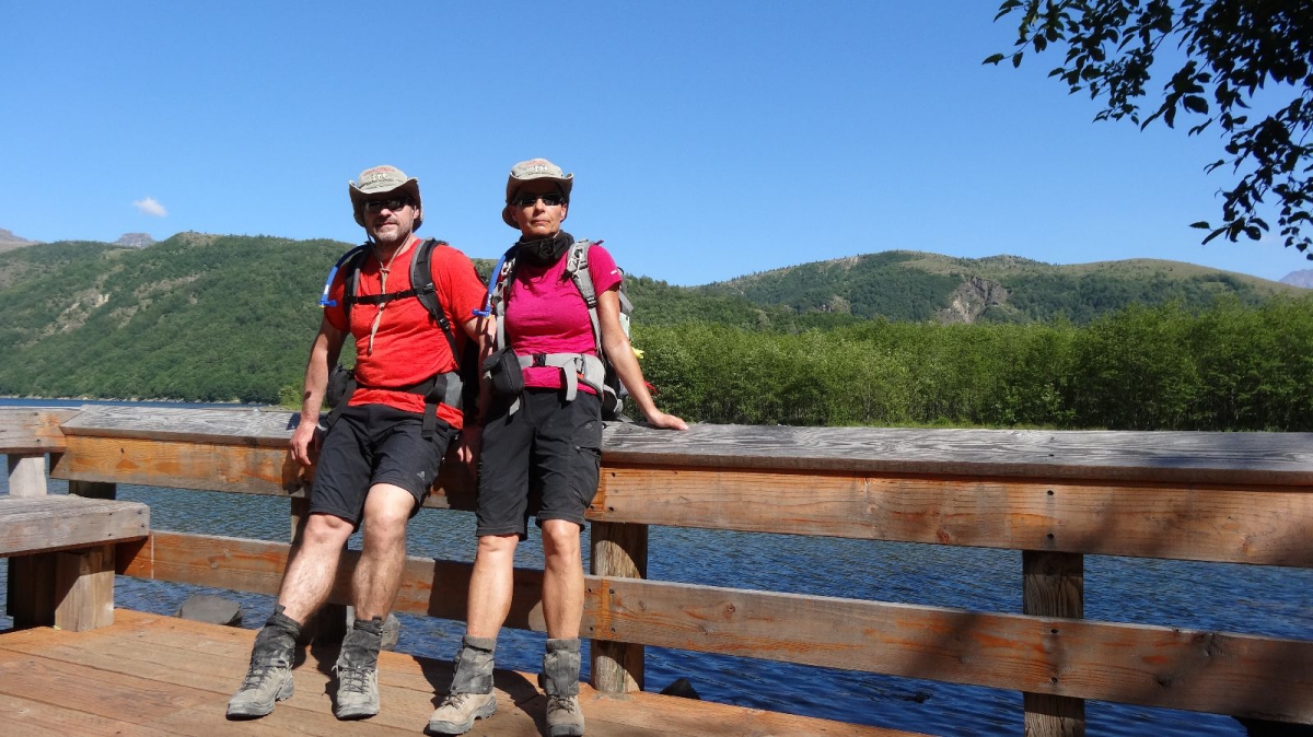 Cold Water Lake – Mount St Helens National Volcanic Monument – Washington