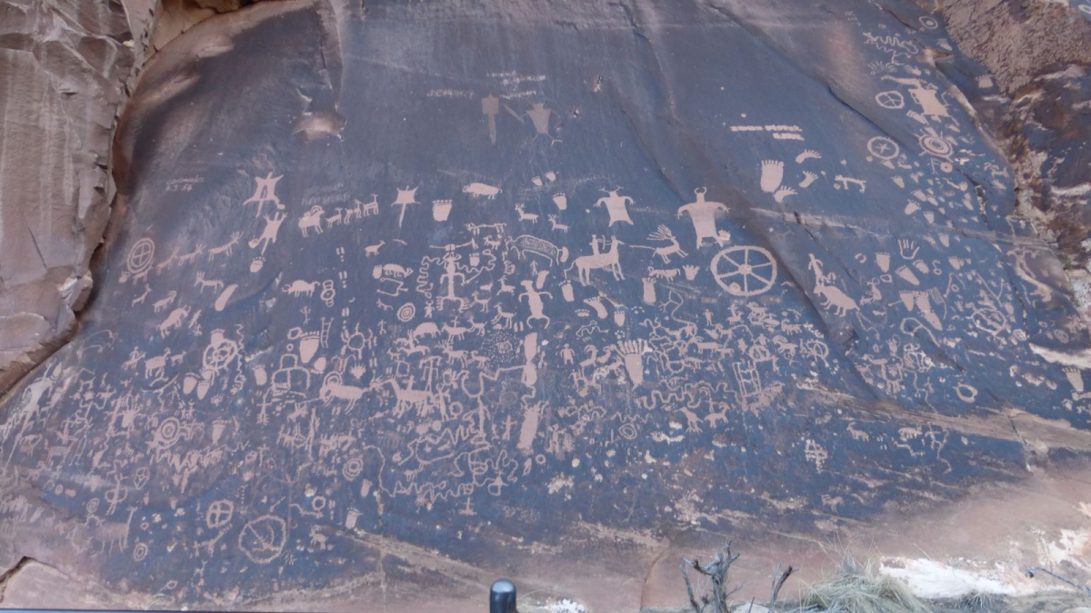 Newspaper Rock – Utah