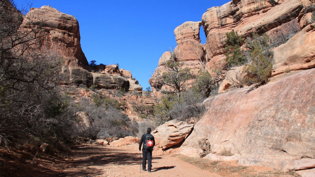 Grand Gulch, jonction avec Kane Gulch