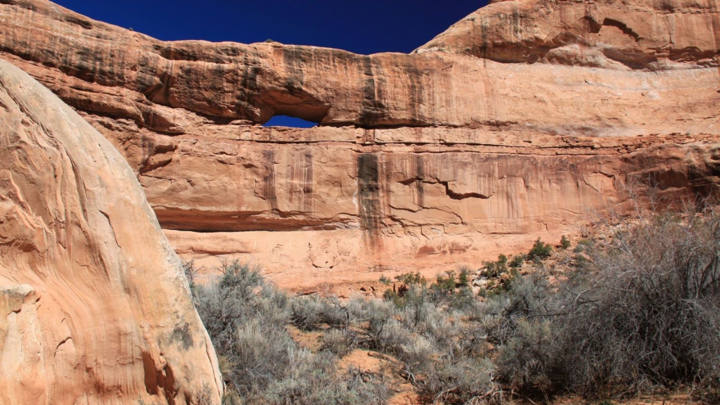 Stimper Arch, Grand Gulch, Cedar Mesa 