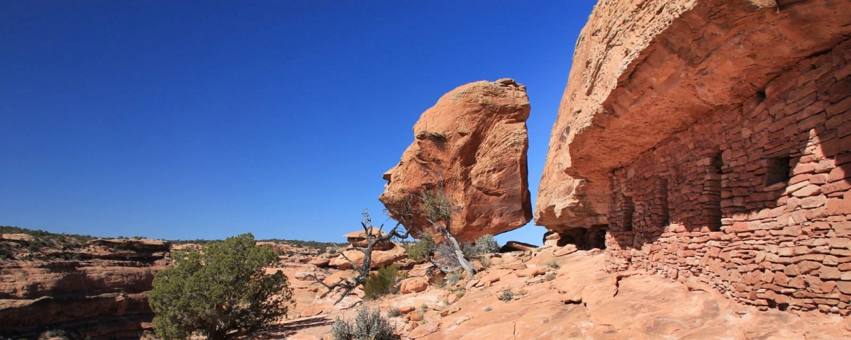 The Citadel, dans la Cedar Mesa, près de Blanding, Utah.