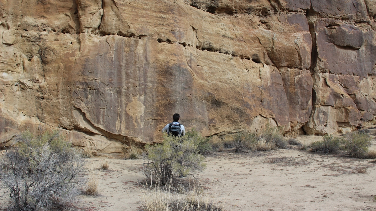 Big Warrior Panel – Crow Canyon – Nouveau Mexique