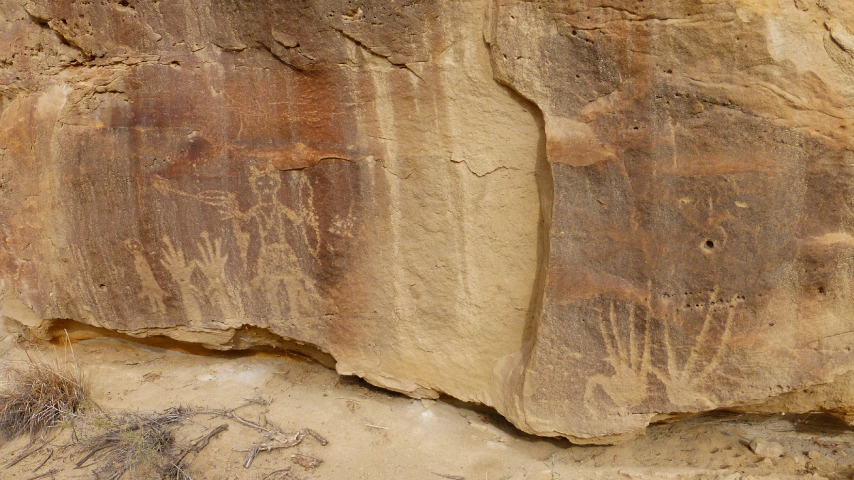 Big Warrior Panel – Crow Canyon – Nouveau Mexique