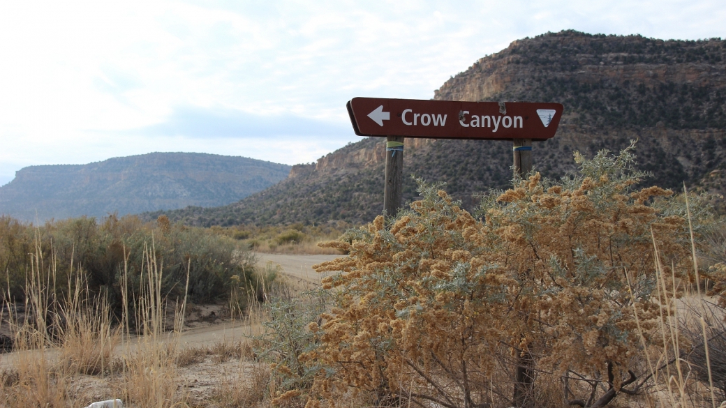 Crow Canyon sign