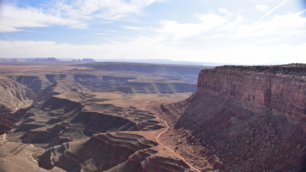 Vue depuis Muley Point Overlook