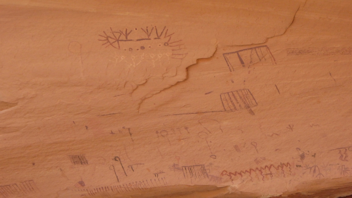 Green Mask Panel – Sheiks Canyon – Cedar Mesa – Utah