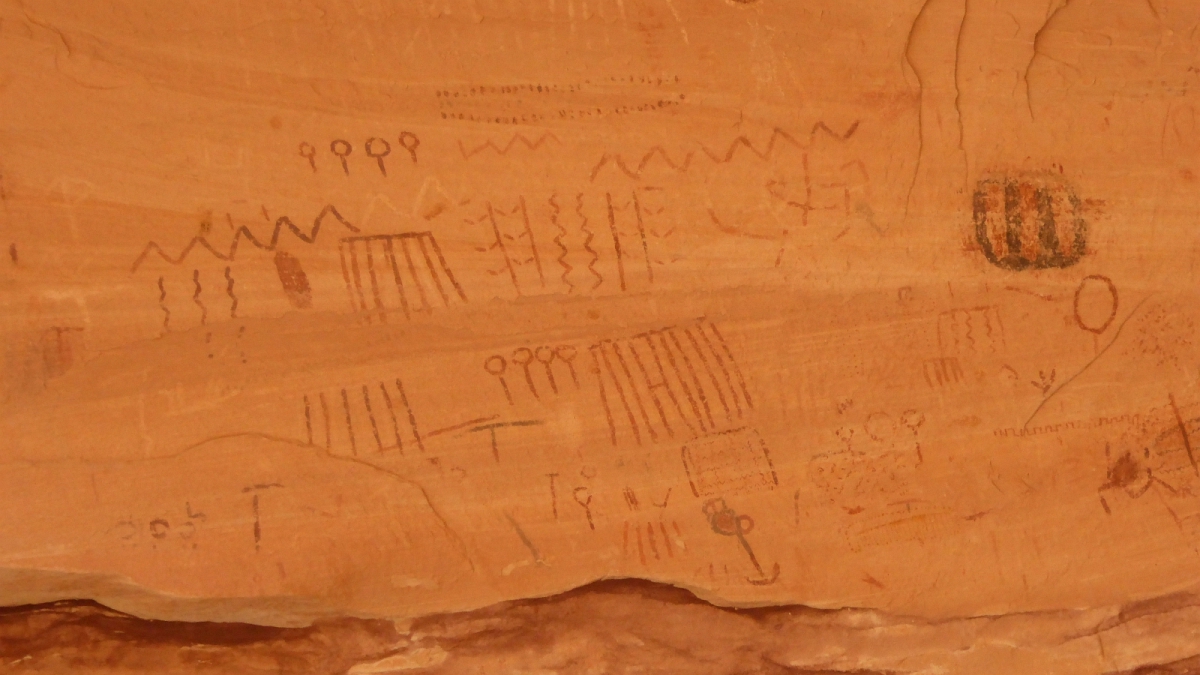 Green Mask Panel – Sheiks Canyon – Cedar Mesa – Utah