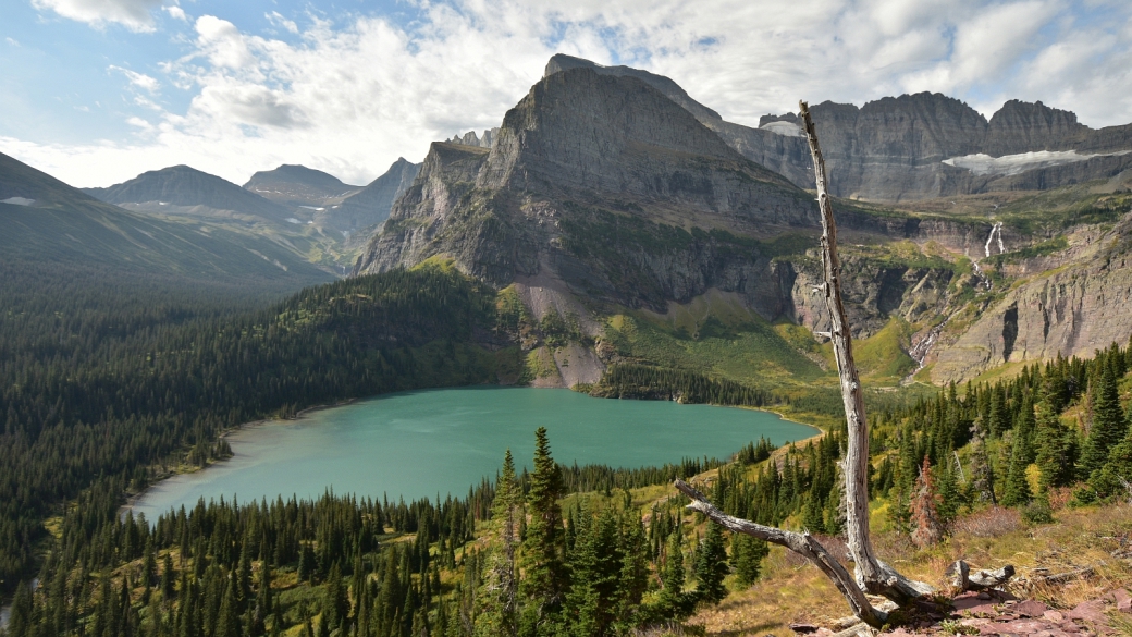 Lower Grinnell Lake - Glacier National Park