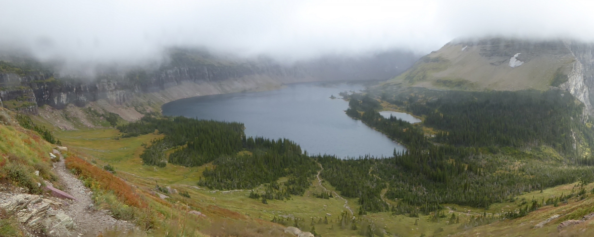 Hidden Lake, à Glacier National Park, dans le Montana.