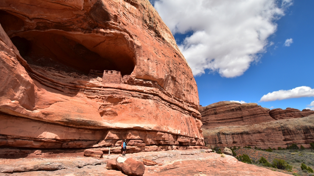 Autre vue sur Tower Ruin à Canyonlands National Park, dans l'Utah.