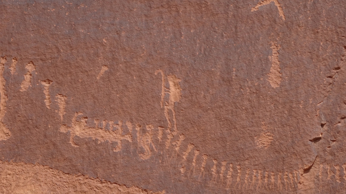 Procession Panel – Butler Wash – Cedar Mesa – Utah