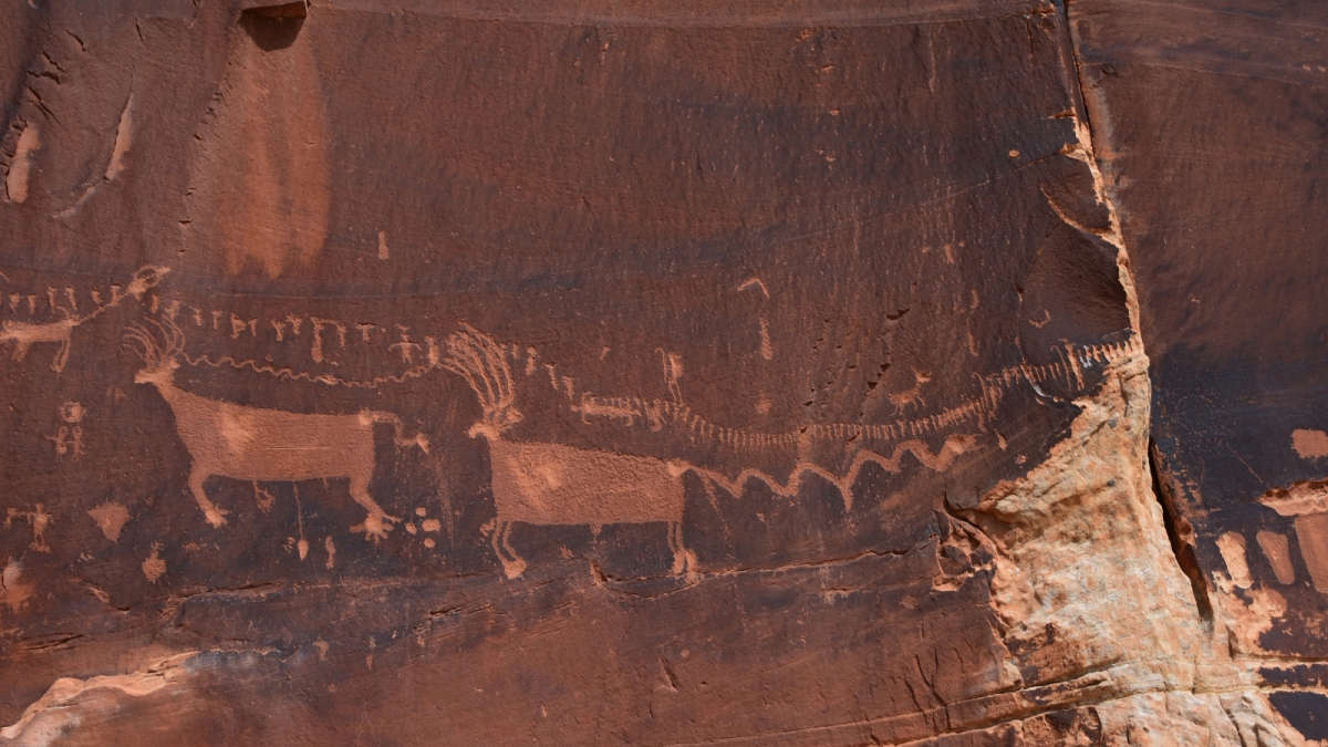 Procession Panel – Butler Wash – Cedar Mesa – Utah