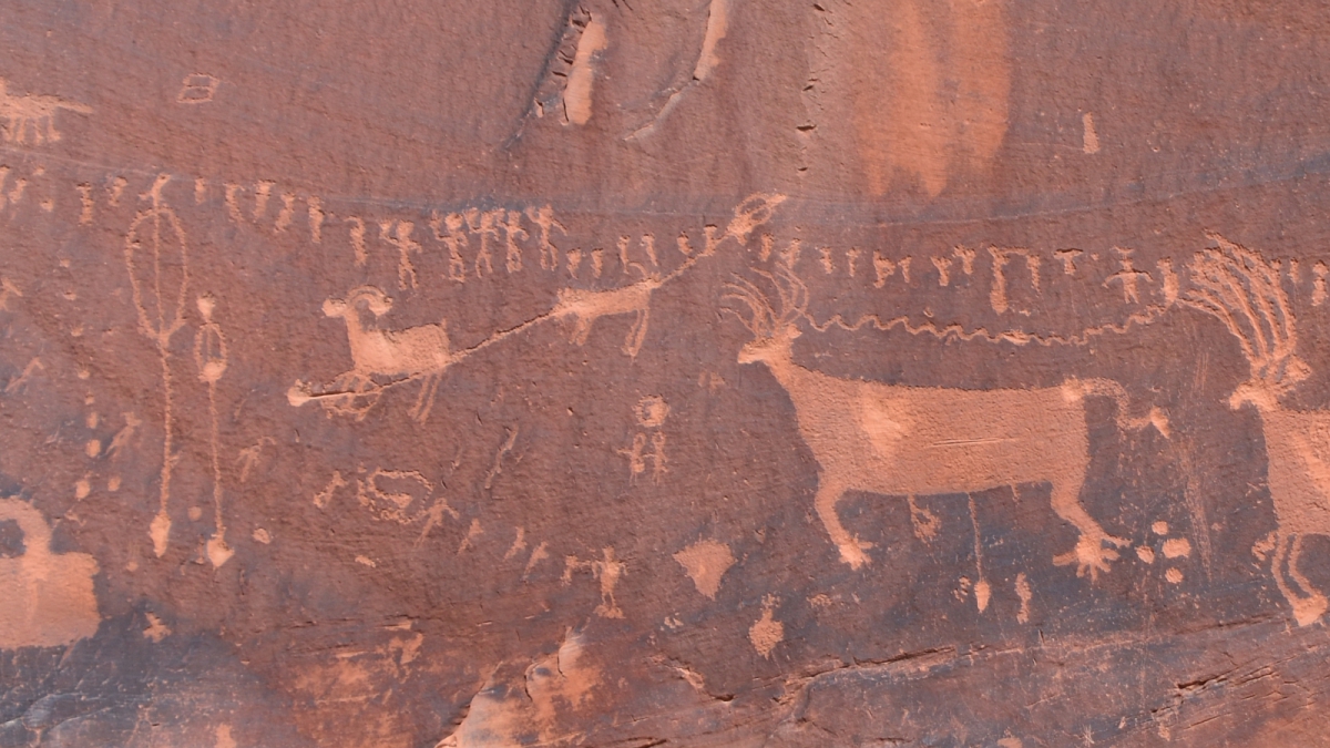 Procession Panel – Butler Wash – Cedar Mesa – Utah