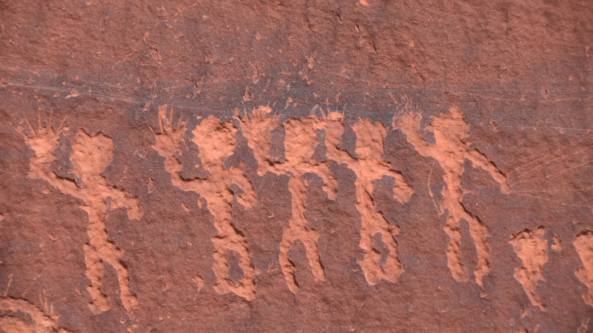 Procession Panel – Butler Wash – Cedar Mesa – Utah