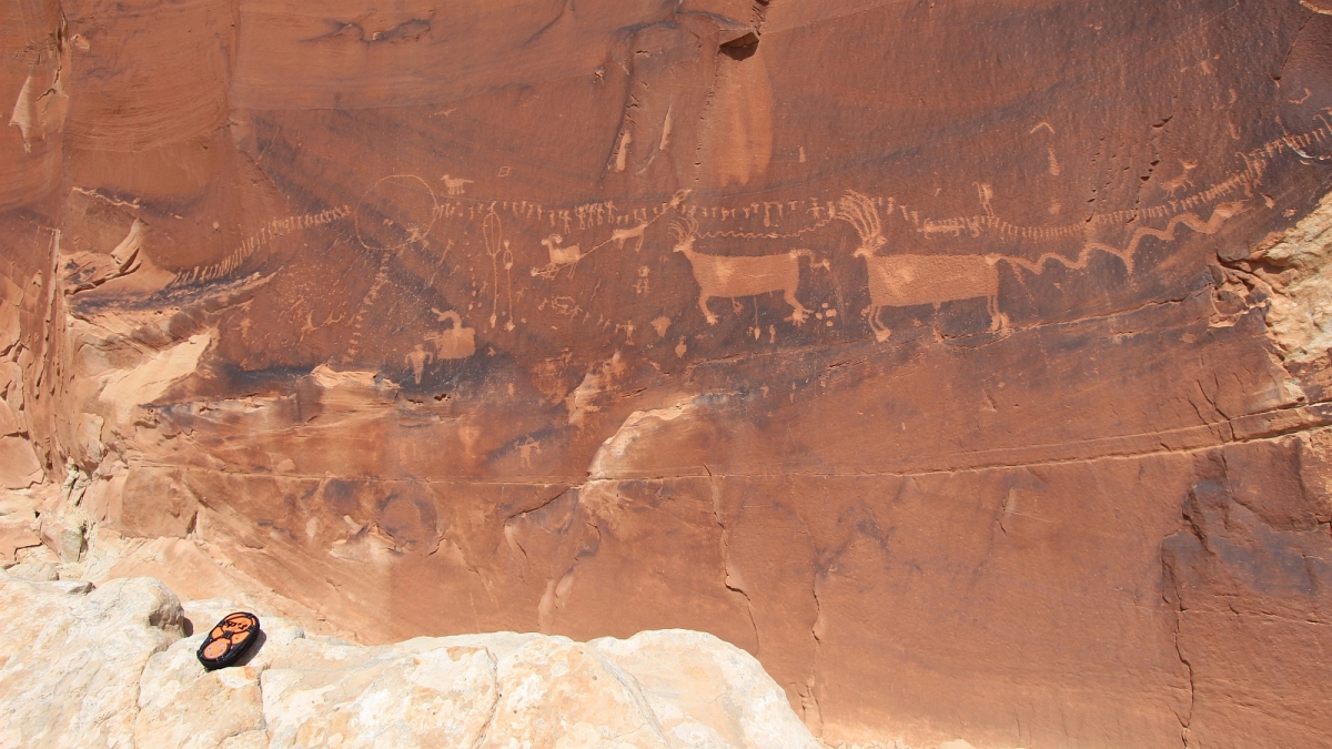 Procession Panel – Butler Wash – Cedar Mesa – Utah