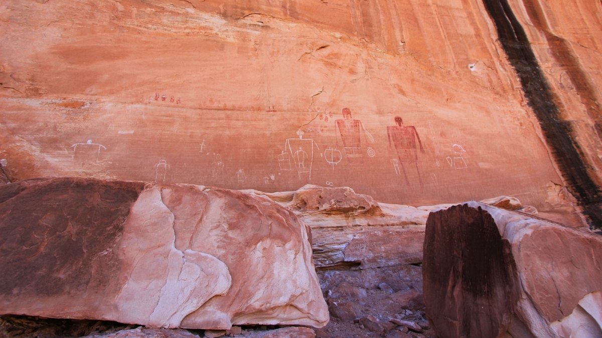 Big Man Panel – Grand Gulch – Cedar Mesa – Utah