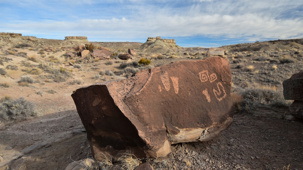 Martha's Butte - Petrified Forest National Park - Arizona