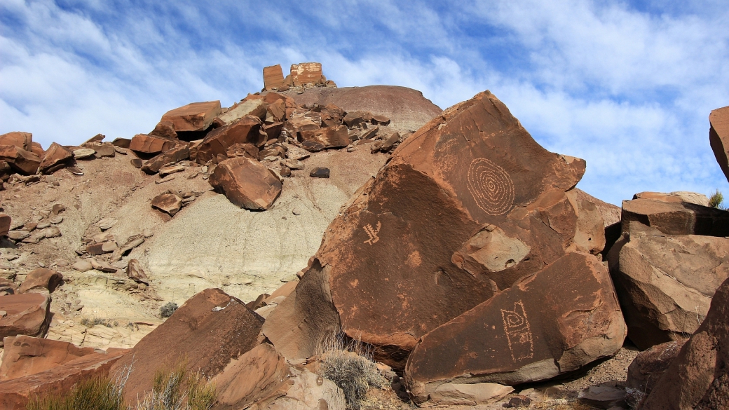 Martha's Butte - Petrified Forest National Park - Arizona