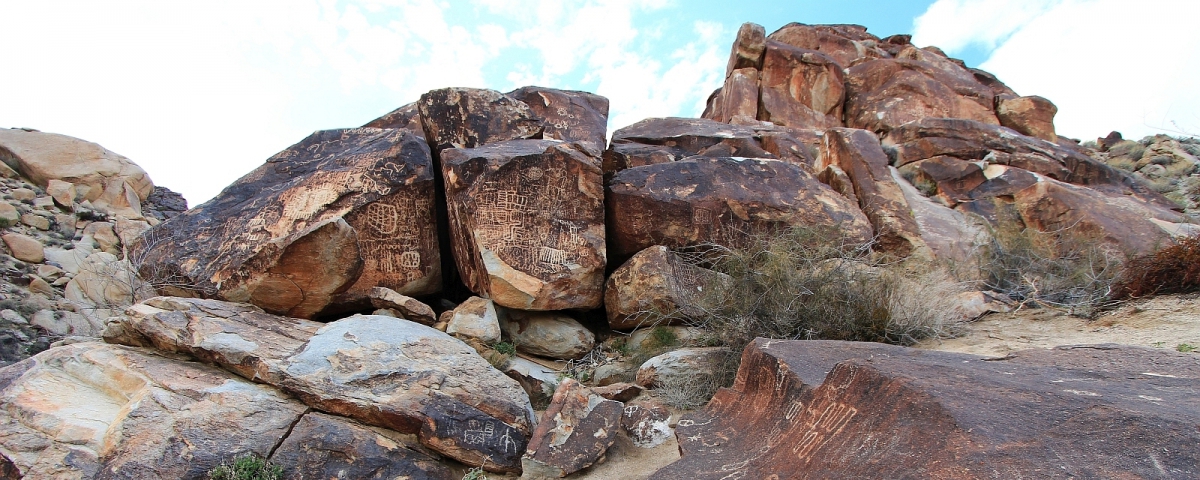 Grapevine Canyon, près de Laughlin, au sud du Nevada.