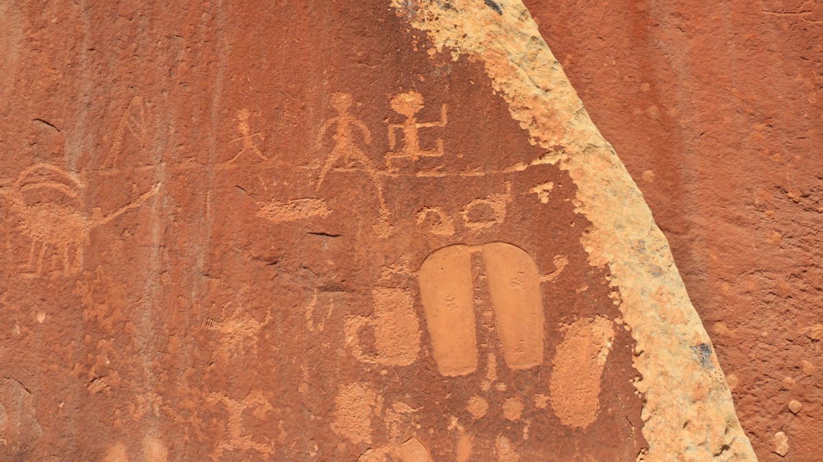 Big Feet Panel – Cedar Mesa – Utah
