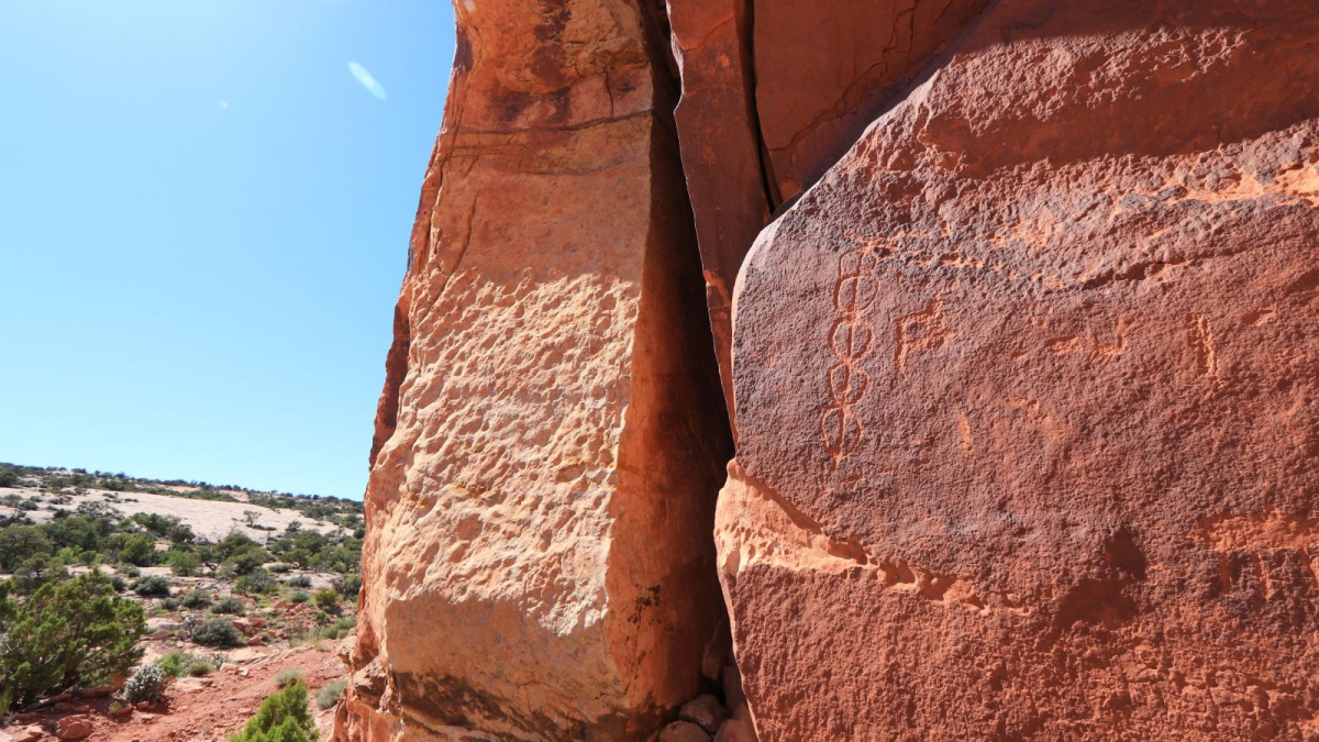Big Feet Panel – Cedar Mesa – Utah