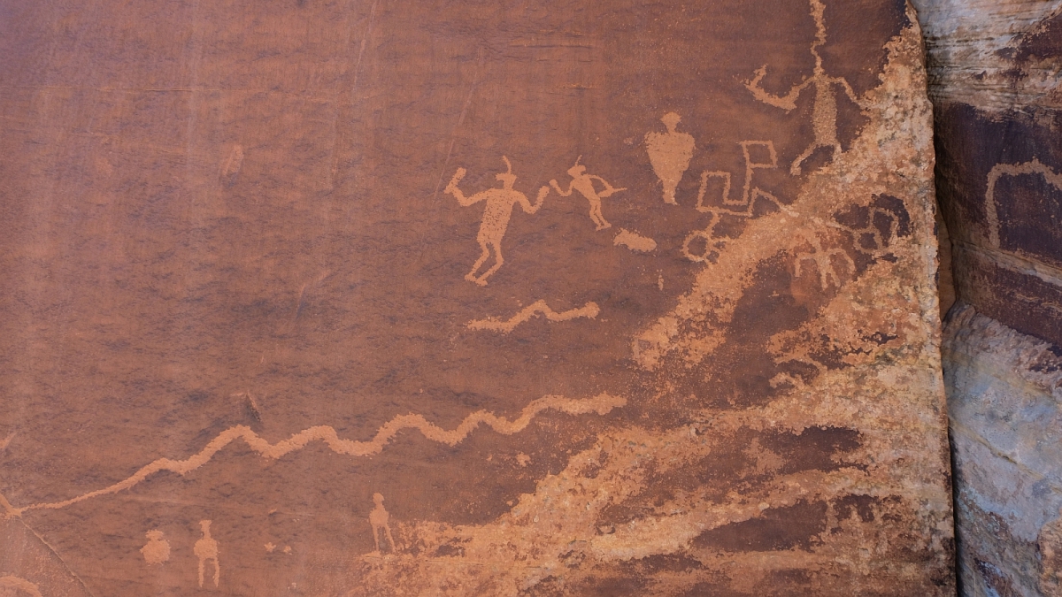 Fighting Men Panel – Indian Creek – Utah