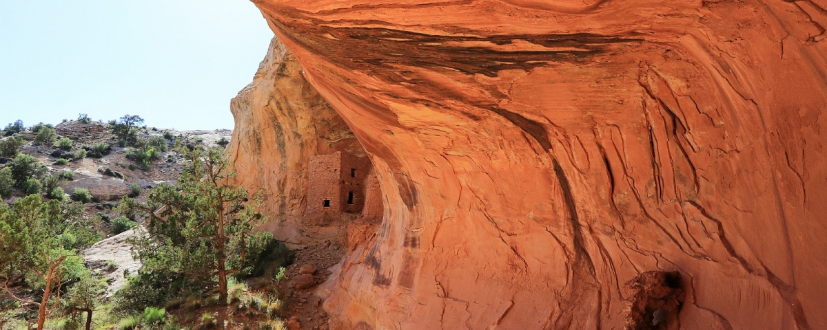 Tower House Ruin, dans la Cedar Mesa, près de Blanding, Utah.