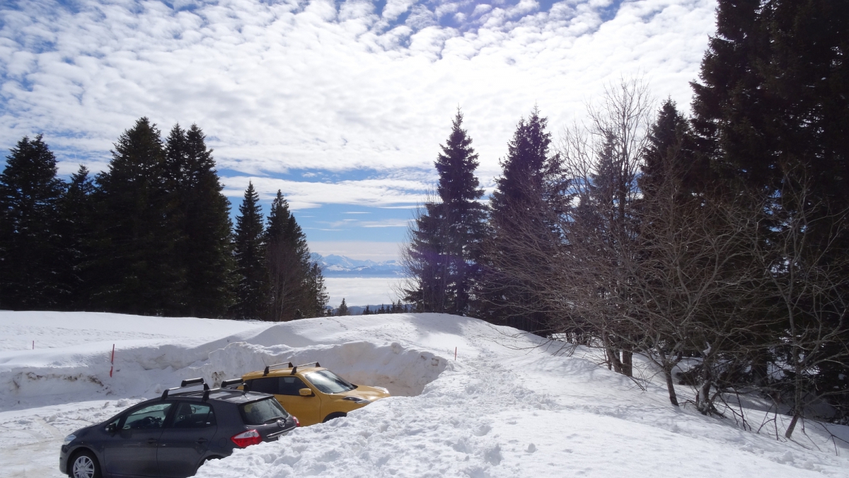 Parking du Sapin à Siméon – Vaud – Suisse